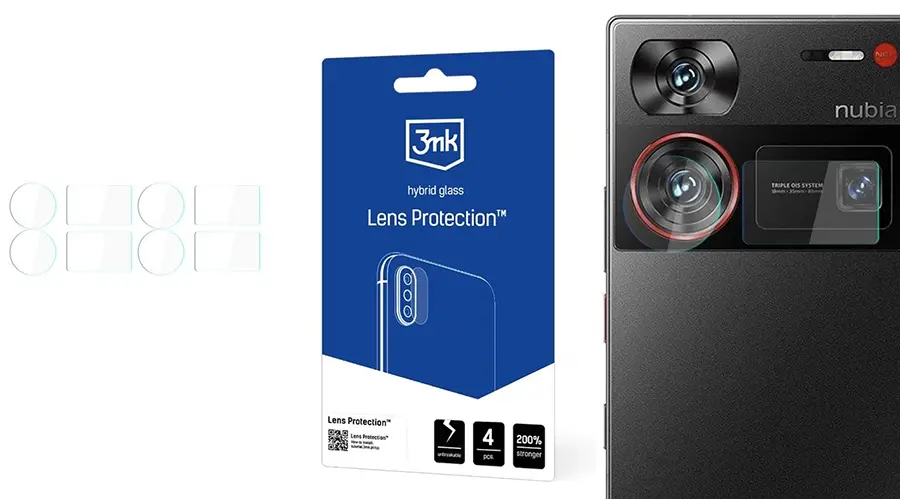 Szkło na obiektyw aparatu do Nubia Z60 Ultra 3mk Lens Protection
